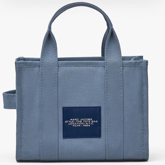 MARC JACOB’S THE CANVAS
SMALL TOTE BAG BLUE SHADOW 1SZ NWT - Picture 2 of 9